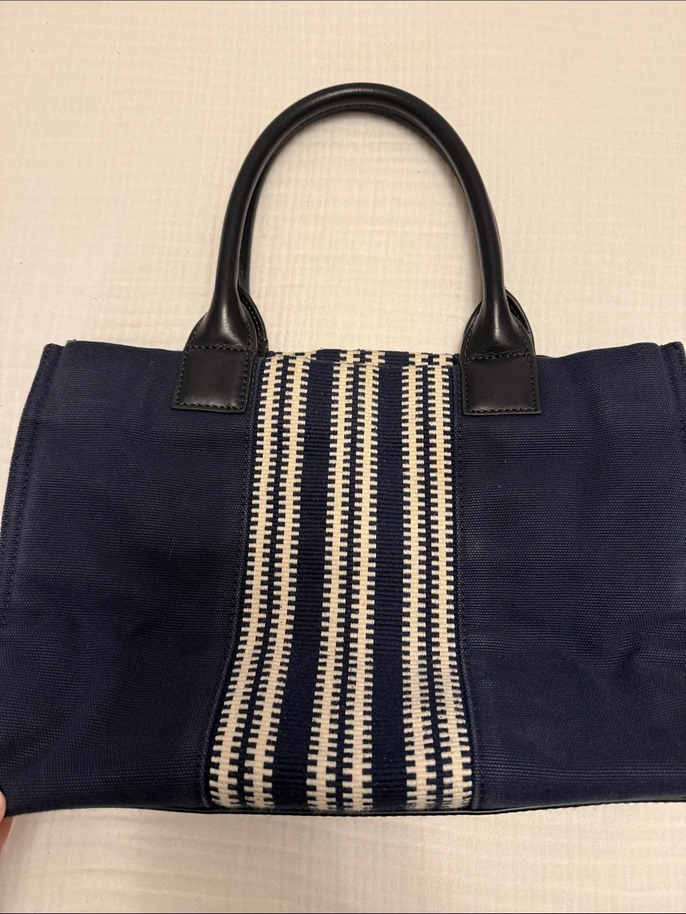 Tory Burch Ella tote bag Navy